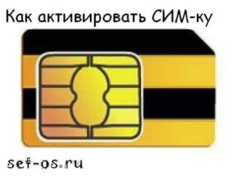 Активация SIM-карты и перенос номера