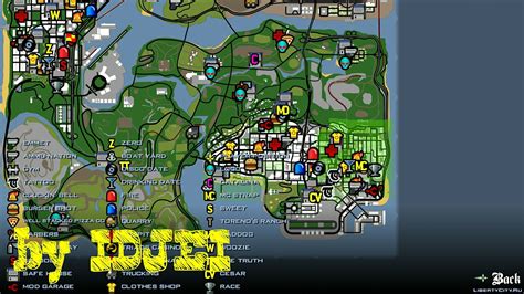 Банковские отделения на карте Grand Theft Auto 4