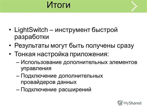 Использование дополнительных расширений и приложений