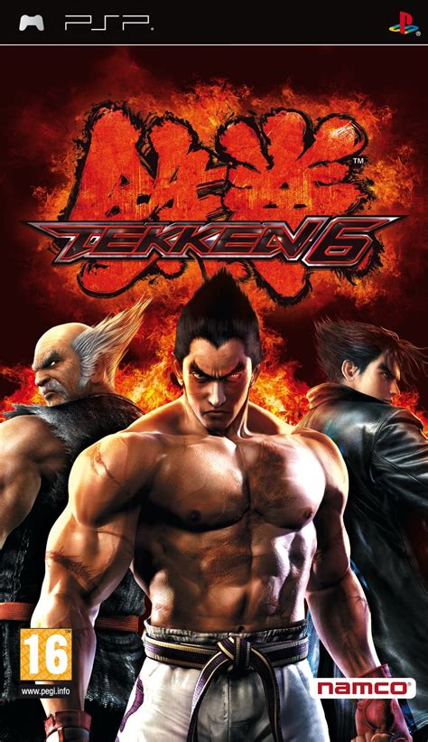 Поддерживаемые персонажи в Tekken 6 на PSP
