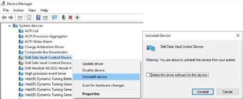 Подключение и настройка устройства Dell Data Vault Control Device