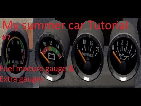 Подключение Fuel Mixture Gauge к автомобилю