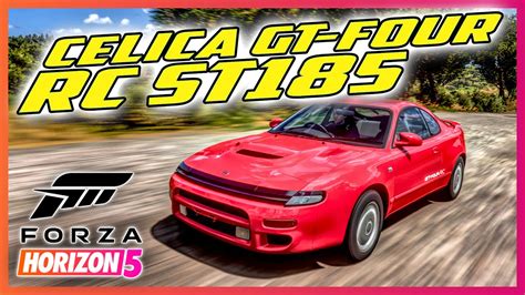 Раздел 5: Как дополнительно настроить Toyota Celica в Forza Horizon 4