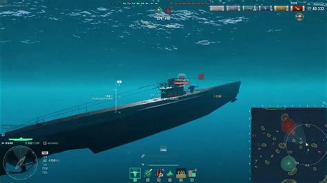Советы по управлению подводной лодкой в World of Warships