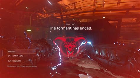 Уровень Nightmare в игре Doom 2016