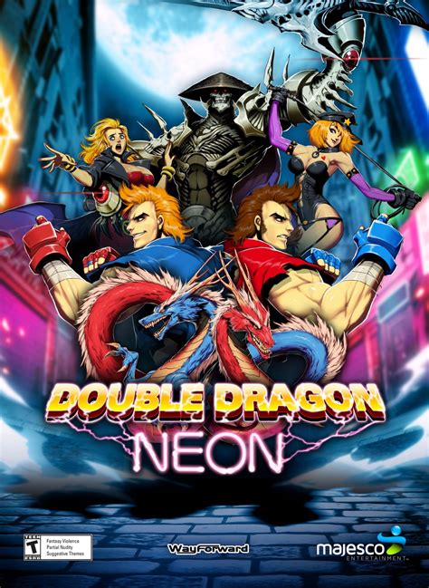 Уровни игры Double Dragon Neon