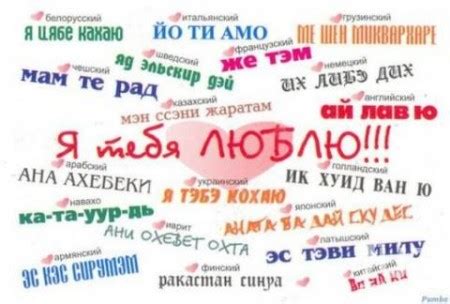 Фраза "я тебя хочу" на 30 языках мира